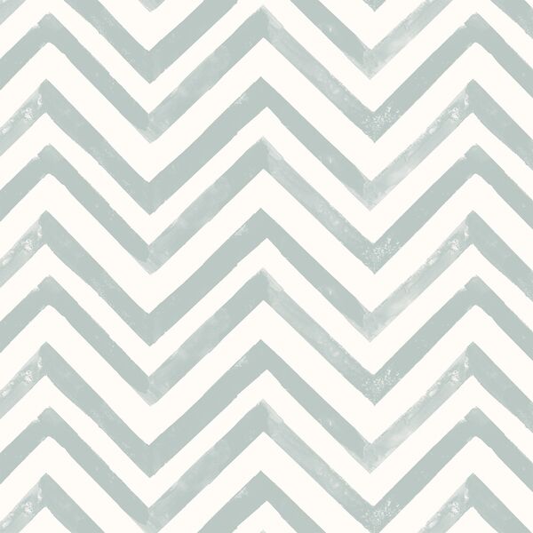 Zig Zag Stripe in Sage