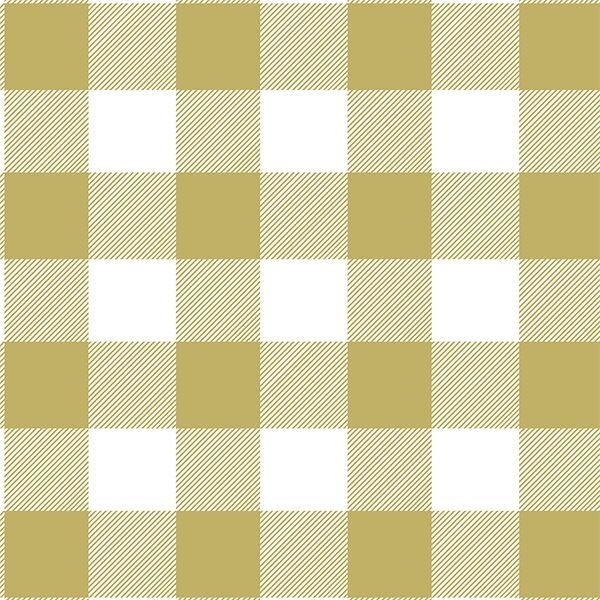 Buffalo Plaid in Brass