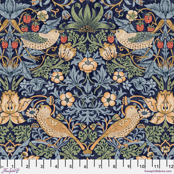 フック 様 strawberryThief Strawberry Thief in Navy | Hawthorne Supply Co