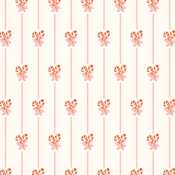 Ribbon Candy Canes in Kitch