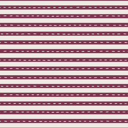 Stripe in Blackberry on Warm White