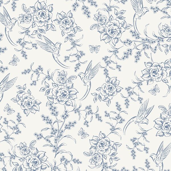 Aviary Toile Linework in Provence
