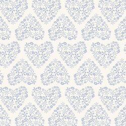Hearts of Flower in Cloud on Pearl