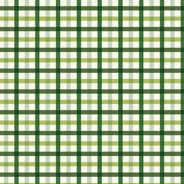 Plaid in Green