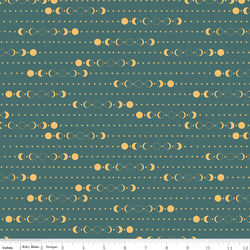 Moon Phase in Teal