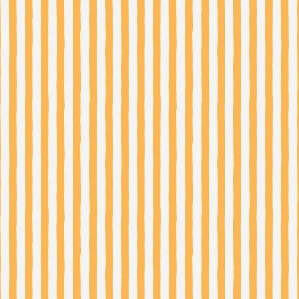Large Striped Streamers in Amber Yellow
