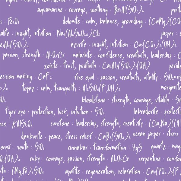 Minerology in Amethyst