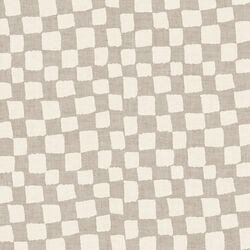 Large Checkerboard in Dove Grey