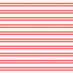 Twin Stripe in Rouge
