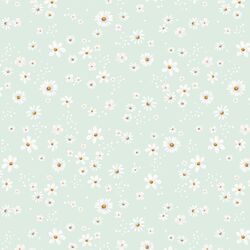 Wild Daisies in Airy Blue