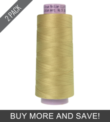 New Wheat (9150-0857) - Silk Finish Cotton 50wt - 2000 Yards (2 Pack)
