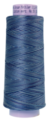 Evening Blue (9090-9812) - Silk Finish Cotton Multi 50wt - 1500 Yards