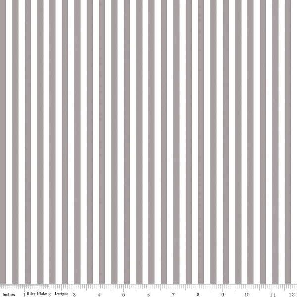 1/4" Stripe in Gray