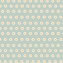 Daisy Drift in Aqua