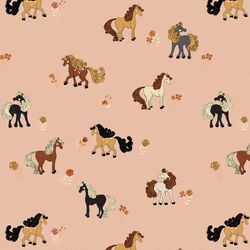 Horses in Pink