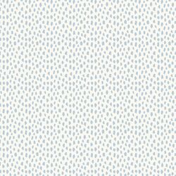 Painted Dot in Fountain Blue on Alabaster