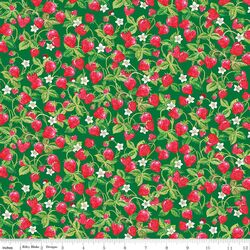 Strawberries in Green