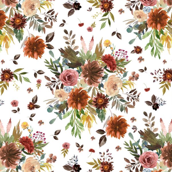 Fall Bouquet in White