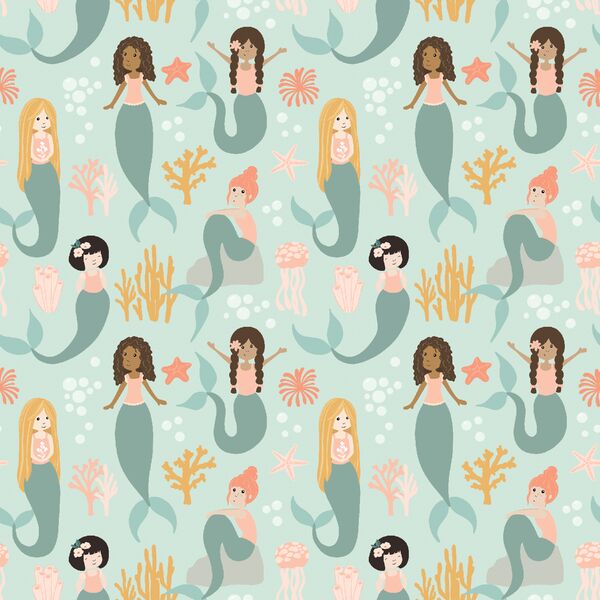 Mermaids in Wave