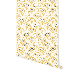 Flower Fan in Bright