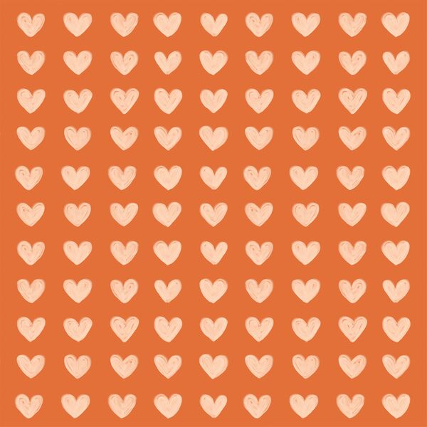 Hearts in Bright Ginger