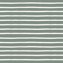 Winter Stripe in Lilypad Green
