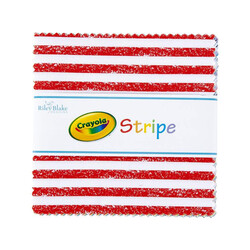 Crayola Stripe 5" Square Pack