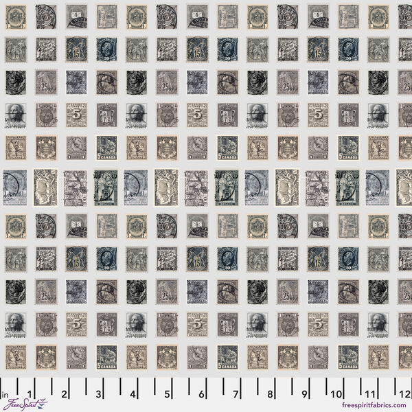 Stamps in Charcoal