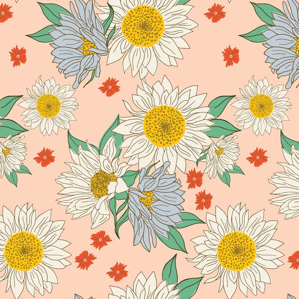 Sunflowers in Summer Blush