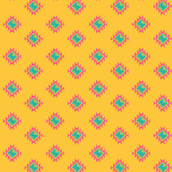 Aztec Diamond in Yellow