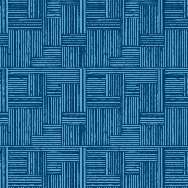Woven in Lake Blue