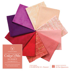 Color Me Fat Quarter Bundle in Sunset