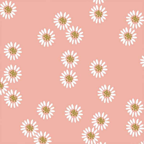 Picking Daisies in Peony and Marigold