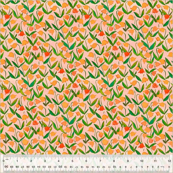Flowerbed in Salmon