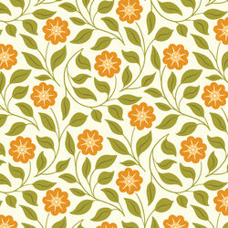 Trailing Blooms in Yellow