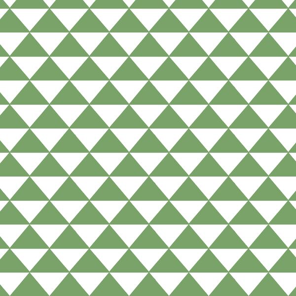 Triangle Mosaic in Pistachio