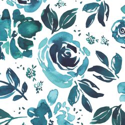 Aquarelle Blooms in Ocean