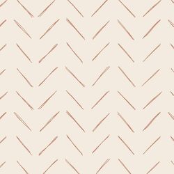 Chevron in Sienna on Egret