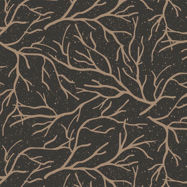 Woodland Branches in Ebony