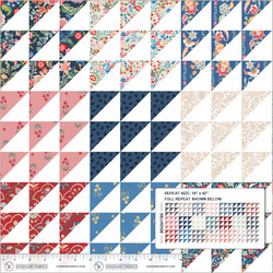 Heirloom Wholecloth in Multi