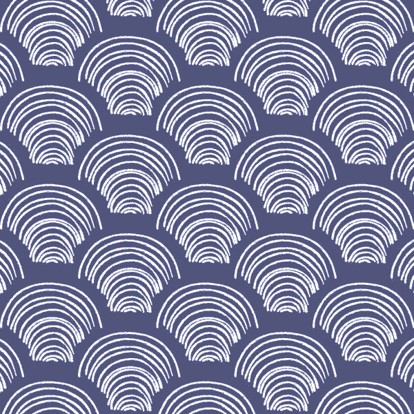 Hills in Indigo