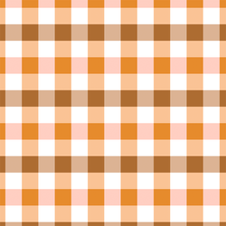 Gingham in Golden Rose