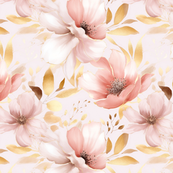 Delicate Blooms in Breeze