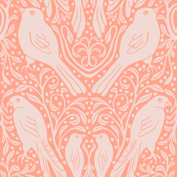Birds in the Bush in Pink