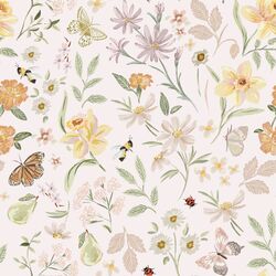 A Garden Symphony in Marshmellow Pink