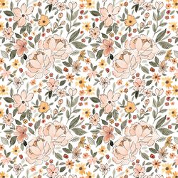 Small Amelia Floral in White