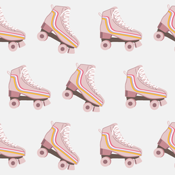 Roller Skates in Glowing