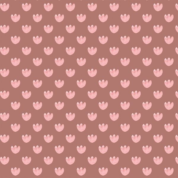 Simple Florals in Dusty Rose