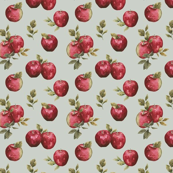 Apples in Dewy Green
