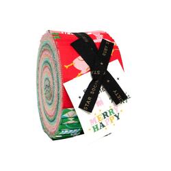 Merry Happy 2.5" Strip Roll